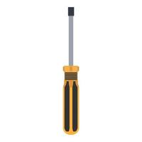 Screwdriver bolt vector tool nut hex wrench illustration isolated background icon. Metal repair