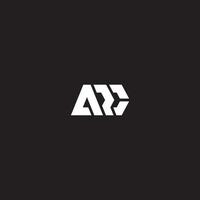 ARC INITIAL LOGO DESIGN VECTOR