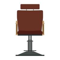 Barber chair vector shop barbershop salon hair hairdresser illustration. Vintage haircut design style icon.