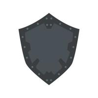Shield icon vector security protection symbol sign. Emblem badge illustration logo guard design