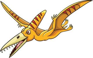 Flying dinosaur pterodactyl Royalty Free Vector Image