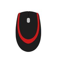 Mouse computer icon vector click illustration. Technology web hand button design symbol PC