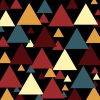 colorful triangle seamless pattern perfect for background or wallpaper vector