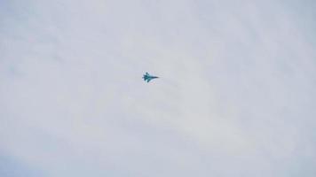 Sukhoi Su-34 Fullback during the demonstration flight video
