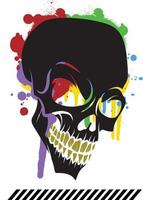 SKULL T-SHIRT DESIGN vector