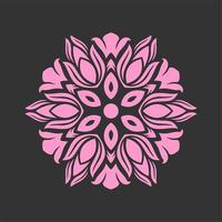 Modern mandala art vector design with a beautiful mix of colours Free Vector