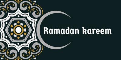 Ramadan Kareem background Free Vector