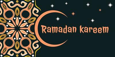 Ramadan Kareem background Free Vector