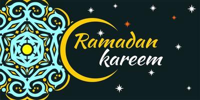 Ramadan Kareem background Free Vector