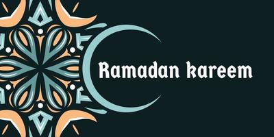 ramadan kareem fondo vector libre