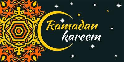 Ramadan Kareem background Free Vector