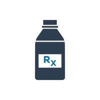 Medication Icon, Cough syrup vector