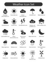 Web Marketing Black Icon Set vector