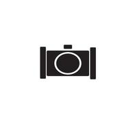ilustración de imágenes de cámaras fotográficas, ya sea que se utilicen para adhesivos o diseños de logotipos vector
