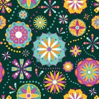 Background of Multi Color Mandala vector