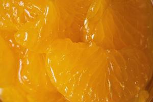primer plano de naranjas de frutas para el fondo foto