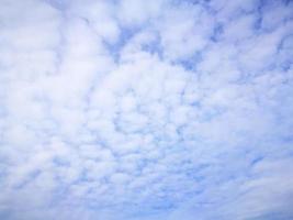 Blue sky with clouds, sky with cloudy photo