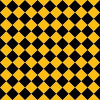 Yellow and black color of geometric pattern background. vector