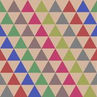 patrón poligonal geométrico abstracto con triángulos de colores para usar como afiche, pancarta, borde, fondo, papel tapiz, tarjeta, impresión, etc. vector