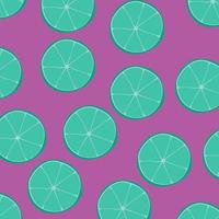 Lemon pattern background vector