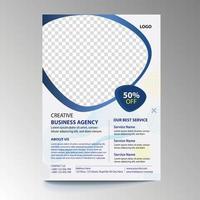 Free Corporate Flyer Tmplate Design vector