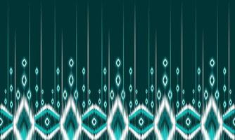 Geometric ethnic oriental ikat pattern traditional Design for background,carpet,wallpaper,clothing,wrapping,Batik,fabric,Vector illustration.embroidery style. vector