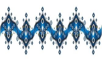 Geometric ethnic oriental ikat pattern traditional Design for background,carpet,wallpaper,clothing,wrapping,Batik,fabric,Vector illustration.embroidery style. vector