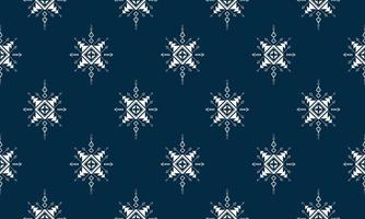 Geometric ethnic oriental ikat pattern traditional Design for background,carpet,wallpaper,clothing,wrapping,Batik,fabric,Vector illustration.embroidery style. vector