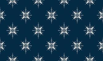 Geometric ethnic oriental ikat pattern traditional Design for background,carpet,wallpaper,clothing,wrapping,Batik,fabric,Vector illustration.embroidery style. vector