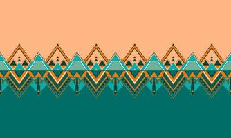 Geometric ethnic oriental ikat pattern traditional Design for background,carpet,wallpaper,clothing,wrapping,Batik,fabric,Vector illustration.embroidery style. vector