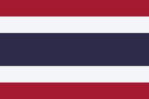 tailandia bandera nacional vector eps 1