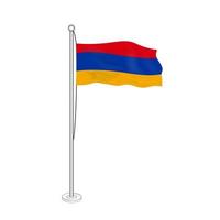 Armenian national flag vector EPS 10