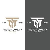 TM Initial Logo Templates vector