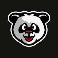 Panda Mascot Logo Templates vector
