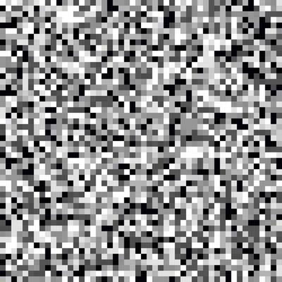 TV screen noise pixel glitch texture background vector illustration.