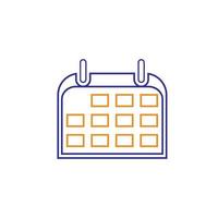 Calendar icon illustration vector background