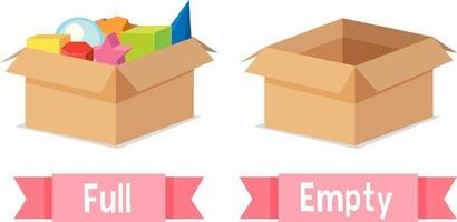 Empty Full Vector Art, Icons, and Graphics for Free Download