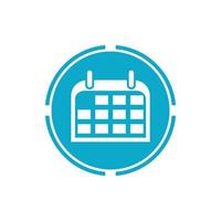 Calendar icon illustration vector background