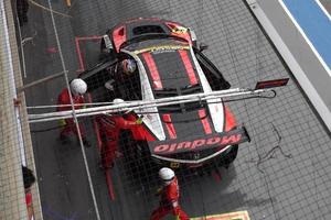 BURIRAM THAILAND OCTOBER 7 Team racing drives during the Autobacs Super GT Round7 Burirum United Super GT Race at Chang International Circuit, Super GT Race 2017 ,at Buriram, Thailand. photo