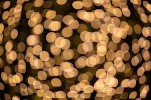 Abstract blurred Christmas light bokeh background. photo