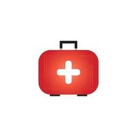 First aid icon on white background vector