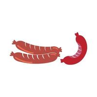 Sausage Icon Illustration vector background