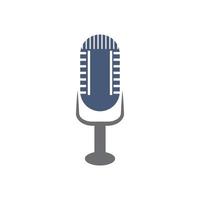 Microphone symbol design icon vector background