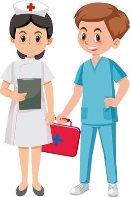 emergency room nurse clipart