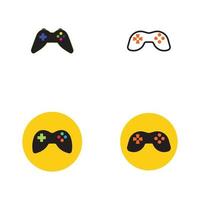 Joystick sign vector  icon. Video game symbol illustration