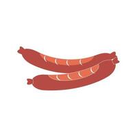 Sausage Icon Illustration vector background