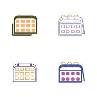 Calendar icon illustration vector background