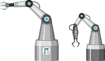 A robotic machine using in factory vector