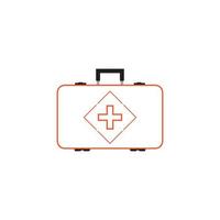 First aid icon on white background vector