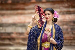 Balinese lady in Traditional dress photo